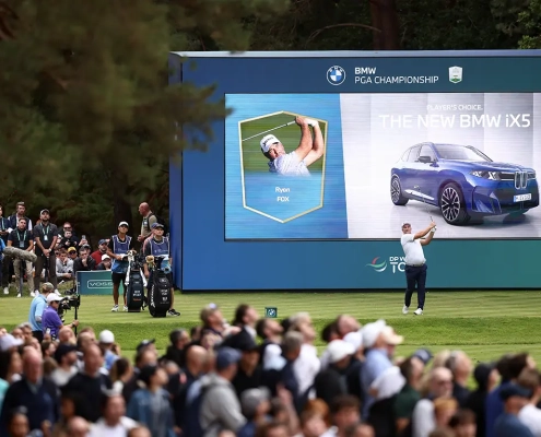 J. J. Spaun po zmagi na turnirju BMW PGA Championship 2026 v Wentworth Clubu