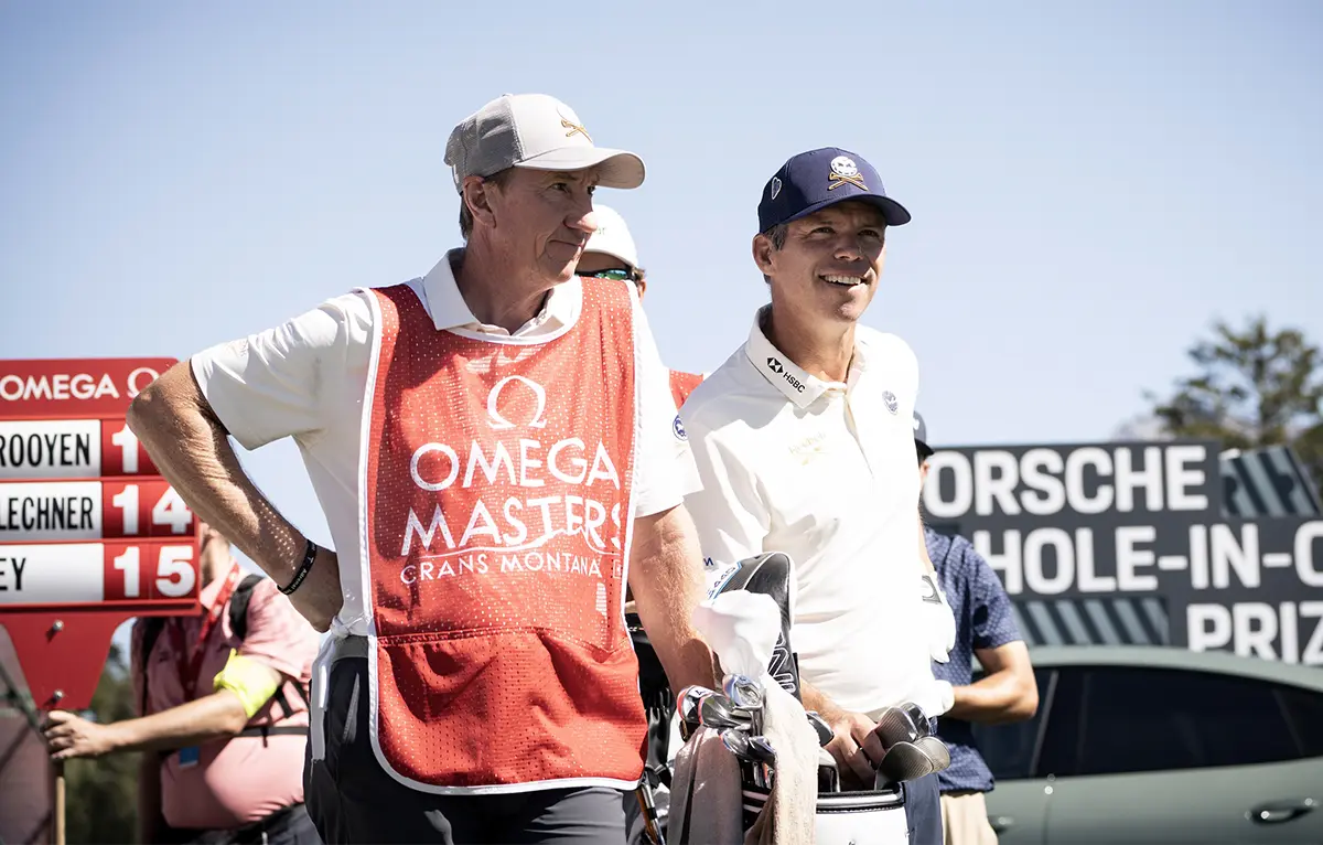 Paul Casey med nastopom na turnirju Omega European Masters v švicarski Crans-Montani